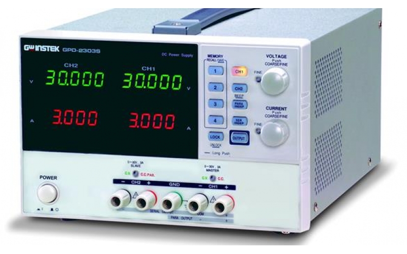 季华实验室采购固纬GPD-3303S可编程线性直流电源