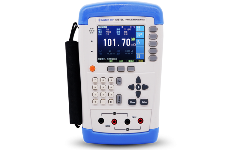 安柏anbai AT518L手持直流低电阻测试仪