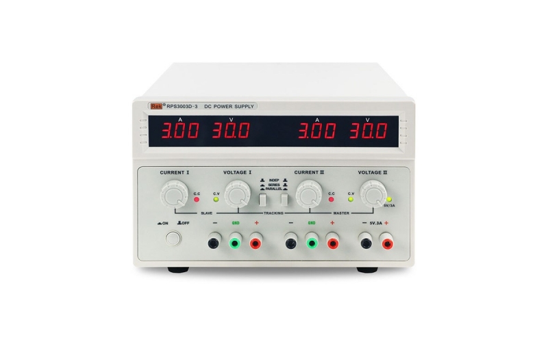 美瑞克RekRPS3003D-3/RPS3005D-3直流稳压双路电源